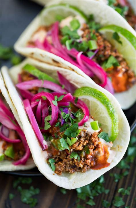 Cauliflower Walnut Tacos Vegetarian And Vegan Peas And Crayons