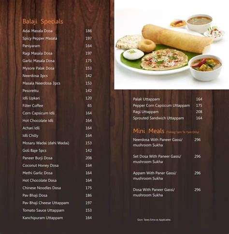 Balaji Pure Veg Menu, Menu for Balaji Pure Veg, Kandivali East, Mumbai ...