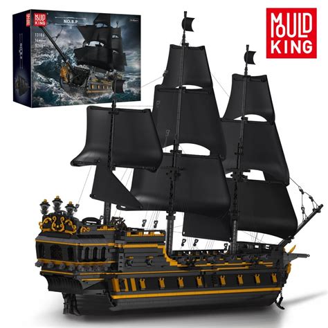 Mould King Black Pearl II Pirates Ship 5266 Piese SETURI DE