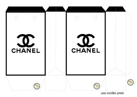 Cajita Chanel Paris Plantilla De Caja Imprimible Imprimibles