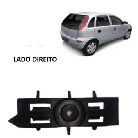 Moldura Parachoque Traseira Corsa Hatch 2003 A2012 Dpf Casas Bahia