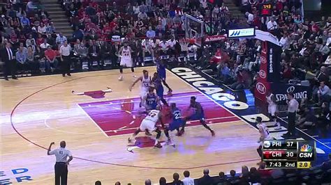 Philadelphia 76ers 107 114 Chicago Bulls Dailymotion Video