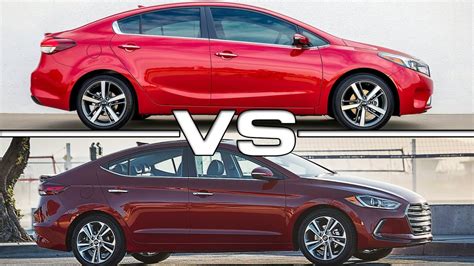 Kia Forte Vs Hyundai Elantra Youtube