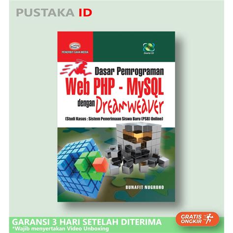 Jual Buku Dasar Pemrograman Web Php Mysql Dengan Dreamweaver