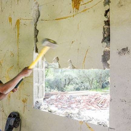 Ouvrir Un Mur En Parpaings Pour Installer Un Bloc Fen Tre Mur En