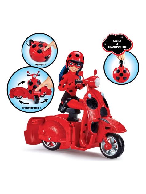 Scooter Miraculous Switch N Go Poup E Articul E Ladybug N A Kiabi