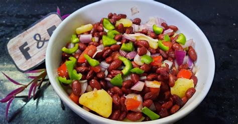 Red bean salad Recipe by Humaira Saleem - Cookpad