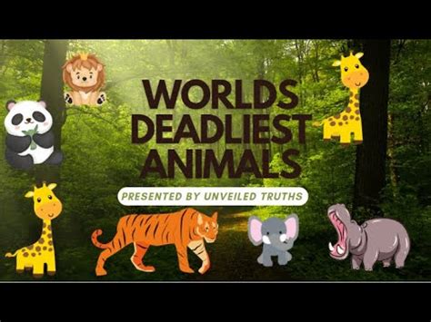 Top 10 Deadliest Creatures Unveiled Truths YouTube