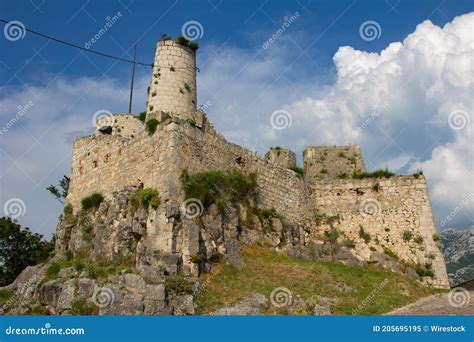 Medieval Klis Fortress In Croatia Editorial Image Image Of Ottoman