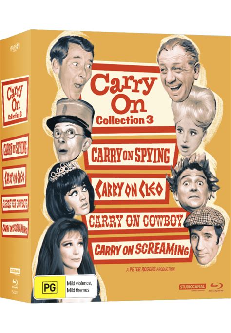 Carry On... Film Collection 3 - Limited Edition Blu-ray & Booklet | Via ...