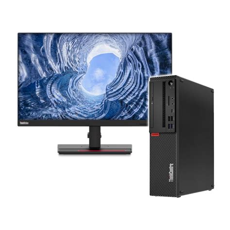 Lenovo Thinkcentre M720s Sff I5 16gb Desktop Pc And Thinkvision T24i 20