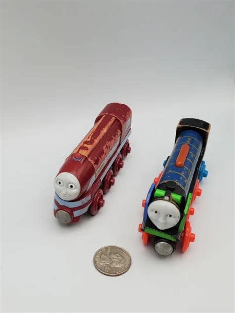 THOMAS FRIENDS WOODEN Railway Train Tank Engine Caitlin & Patchwork ...