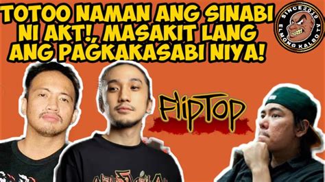 Akt At Apekz Tinira Ang Fliptop Bakit Kaya Nila Nasabi Yun Fliptop