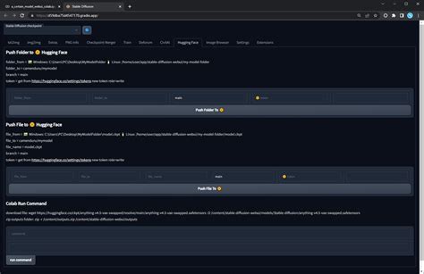 New Feature Colab Run Command Issue Camenduru Stable