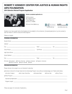 Fillable Online Aifsfoundation Aifs Foundation Form Fax Email Print