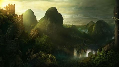 Fantasy Scenery Wallpapers - Top Free Fantasy Scenery Backgrounds - WallpaperAccess