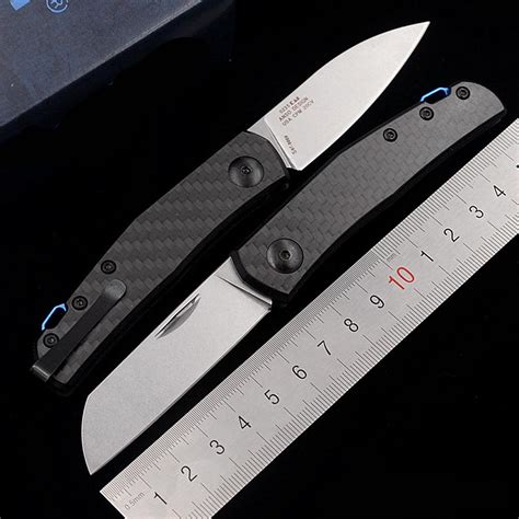 Folding Survival Knife with Carbon Fiber Handle - Unicun