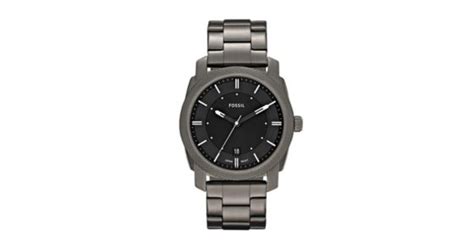 Machine Smoke Stainless Steel Watch Fossil