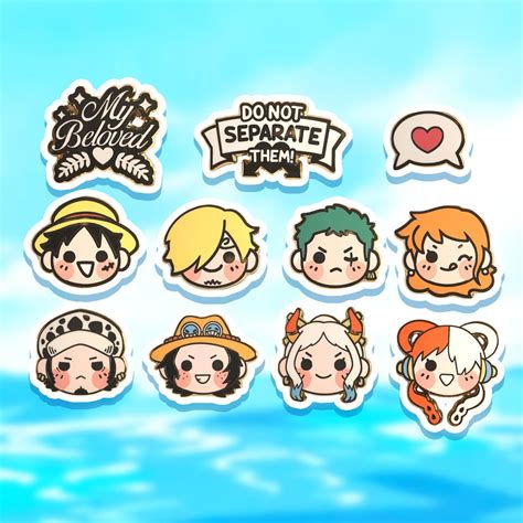 One Piece Mini Enamel Pins Luffy Zoro Sanji Nami Law Ace Etsy