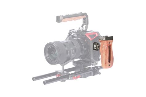 Smallrig Wood Side Handle With Arri Style Mount Promaksa