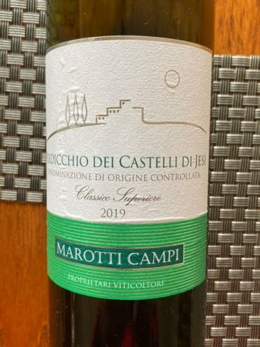 Marotti Campi Verdicchio Dei Castelli Di Jesi Classico Superiore