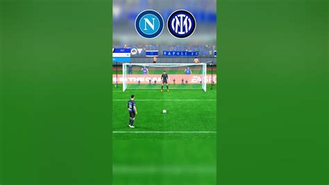 Napoli Vs Inter Milan 🇮🇹 Italian Super Cup Final Eafc 24 Shorts