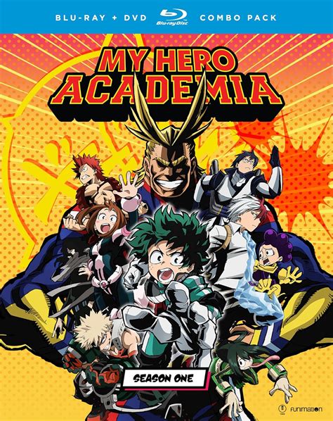 Amazon My Hero Academia Season One Blu Ray Christopher R