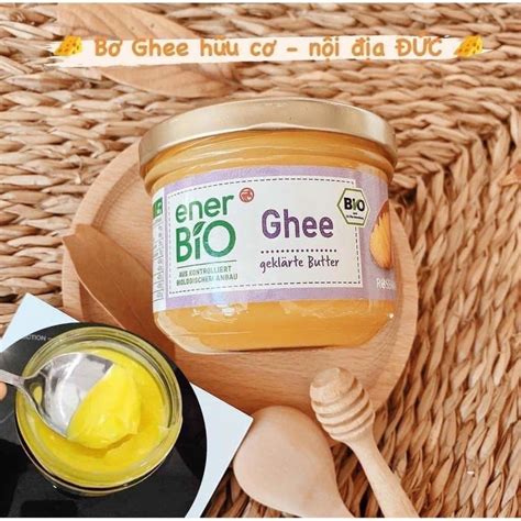 Bơ Ghee hữu cơ cho bé ăn dặm DM Ener Bio 180g nội địa Đức Shopee Việt Nam