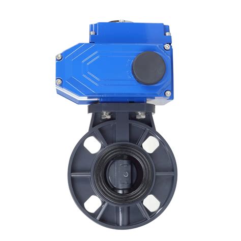 220v 380v Epdm Seal Electric Actuator Pvc Butterfly Valves China