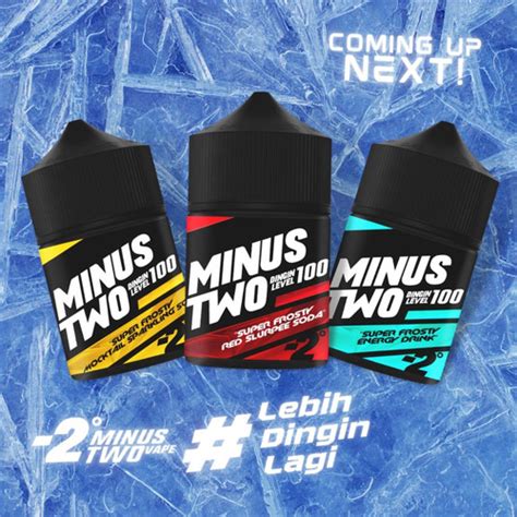 Jual MINUS TWO SERIES 60ML 3MG BY ORA BREWERY E LIQUID V1 Kota