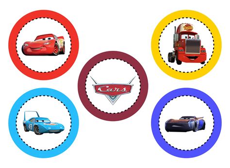 Printable Disney Cars Cake Toppers Printable Jd