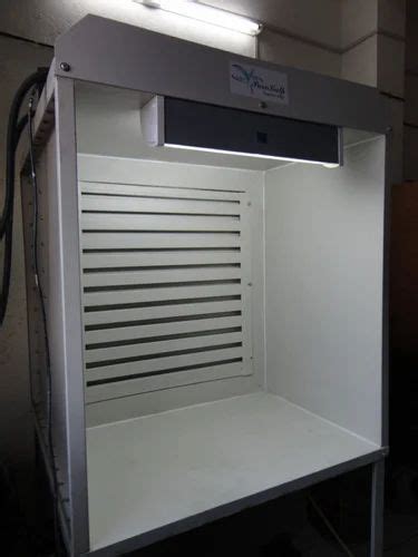 Steel Lab Test Paint Spray Booth Automation Grade Manual Booth Size