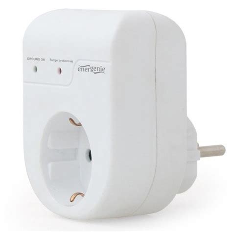 Gembird Eg Spg W Surge Protector White