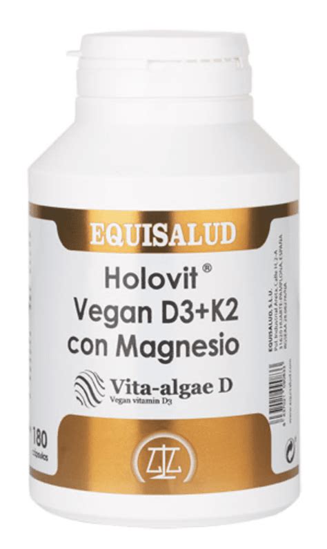 Holovit Vegan D K Con Magnesio Equisalud C Psulas