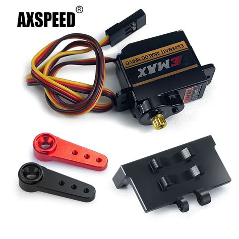 AXSPEED EMax ES08MAII Analog Servo Steering With Mount 15T Arm For