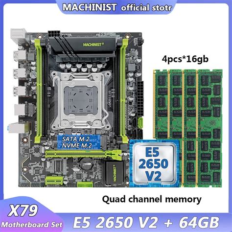 Buy Machinist X79 Motherboard Kit With Xeon E5 2650 V2 CPU And DDR3