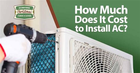 how much is it to install ac and heating