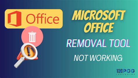 Microsoft Office Removal Tool Not Working Solved 2024