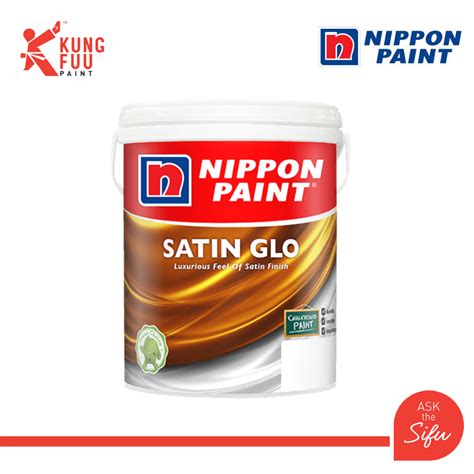 Nippon Paint 1 Litre 5 Litre 18 Litre Satin Glo Luxury Color Wall