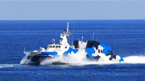 Chinese Houbei Class Missile Boat Announced To Protection South China