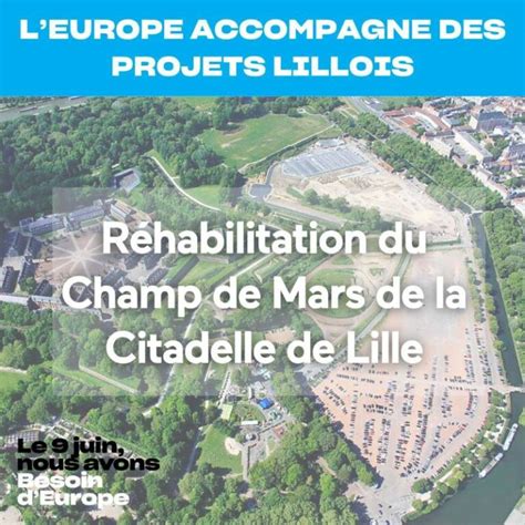 Citadelle De Lille Le Champ De Mars Cest De Soutien De La