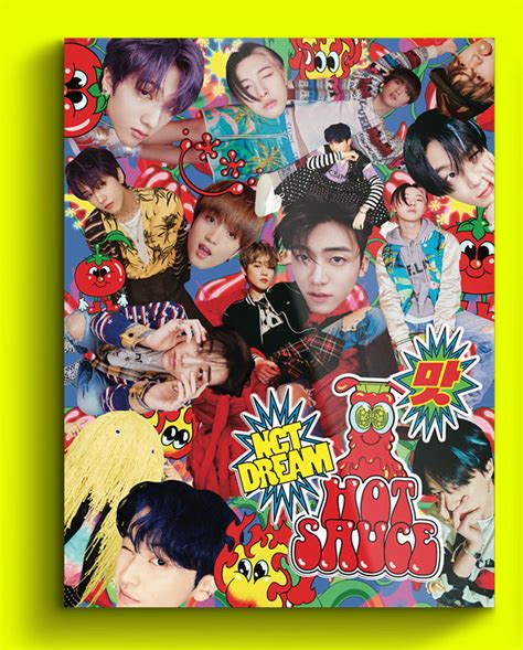 Nct Dream Hot Sauce Album Vol 1 [맛 ] Photo Book Ver Set 3 Albums Kokopop