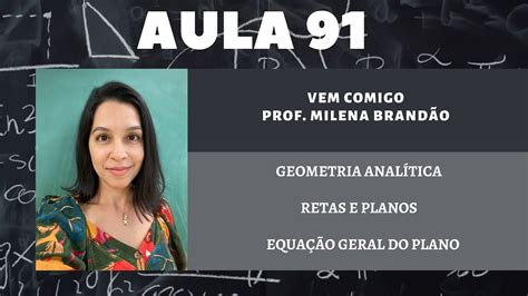 Equação geral do plano YouTube