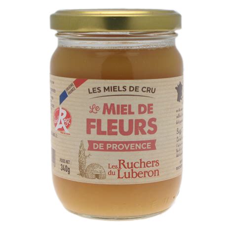 Les Ruchers Du Luberon Miel De Fleur De Provence Label Rouge Les