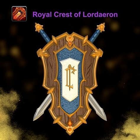 Royal Crest Of Lordaeron 3d Model 3d Printable Cgtrader