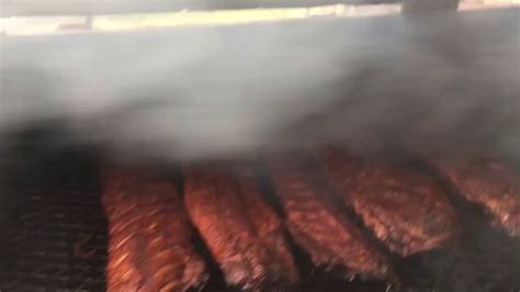 Smoking The Ribs Youtube