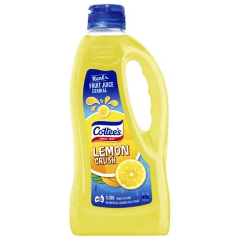 Buy Cottees Lemon Cordial 1l Online Worldwide Delivery Australian