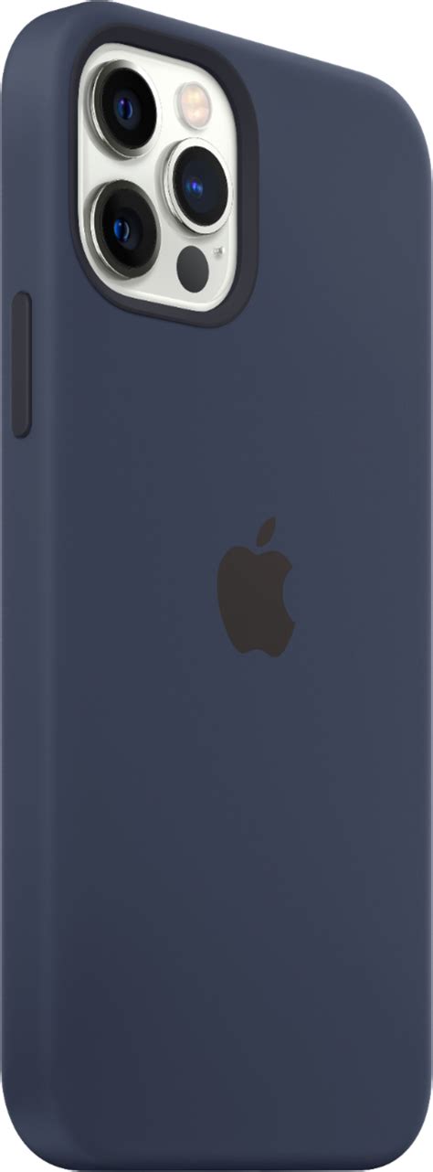 Best Buy Apple Iphone 12 Pro Max Silicone Case With Magsafe Deep Navy