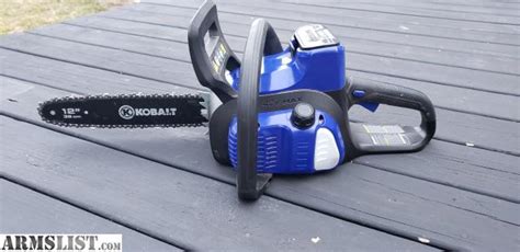 Armslist For Sale Kobalt 40 Volt Chainsaw