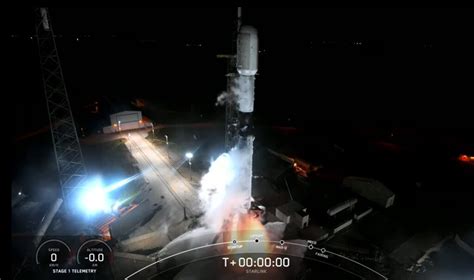 Falcon 9 Launches Another Set Of Starlink Satellites Group 6 9 On The